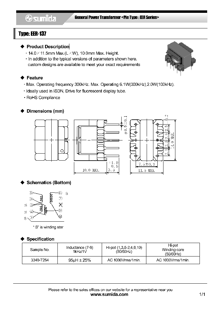EER-137_4144329.PDF Datasheet