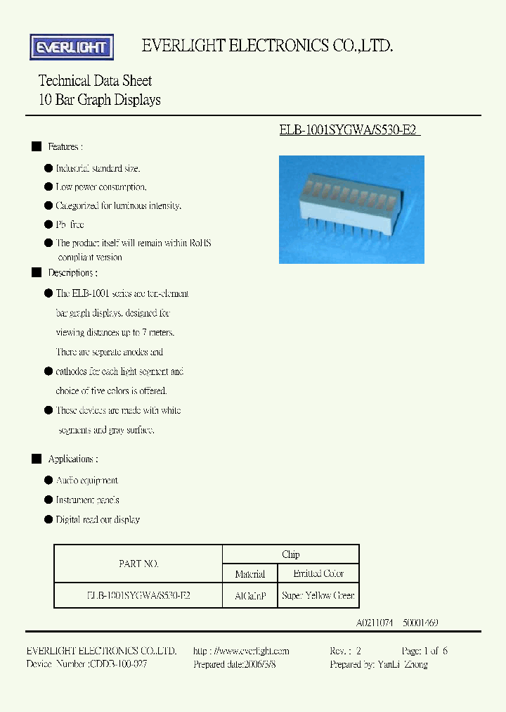 ELB-1001SYGWA-S530-E2_4155133.PDF Datasheet