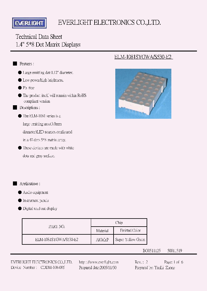 ELM-1081SYGWA-S530-E2_4155141.PDF Datasheet