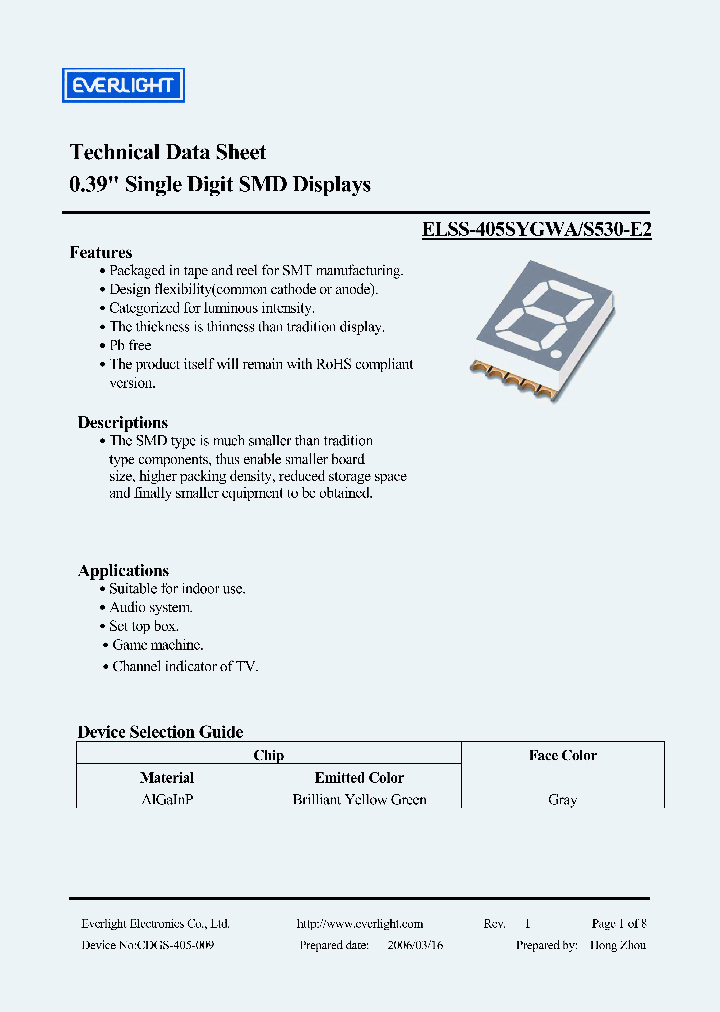 ELSS-405SYGWA_4151574.PDF Datasheet