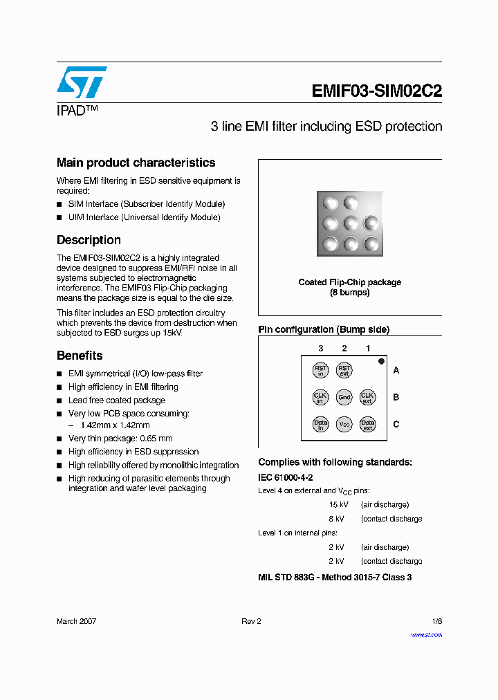 EMIF03-SIM02C2_4109992.PDF Datasheet