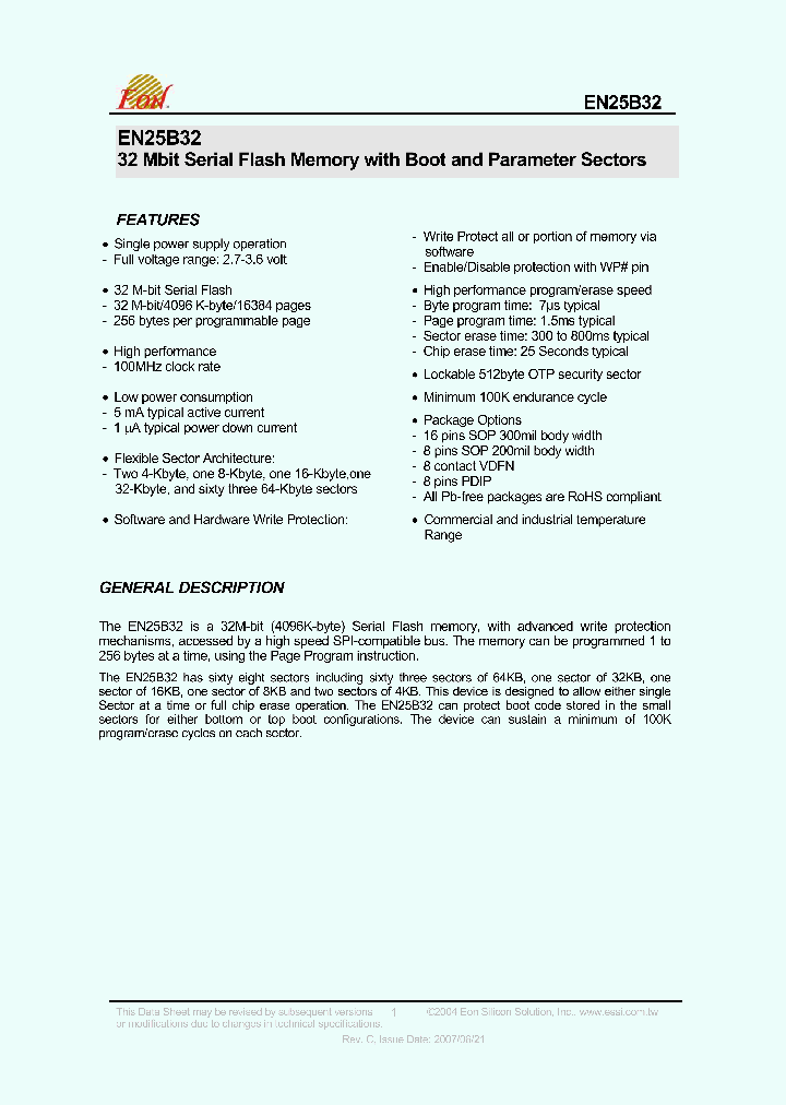 EN25B32_4113519.PDF Datasheet