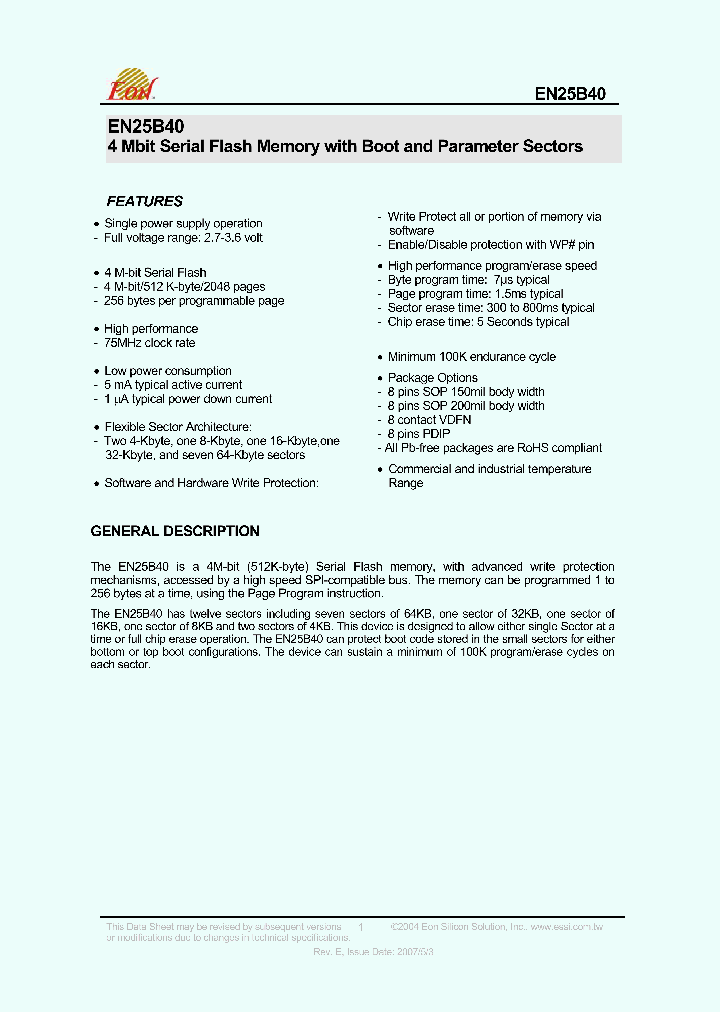 EN25B40T-75GC_4121742.PDF Datasheet