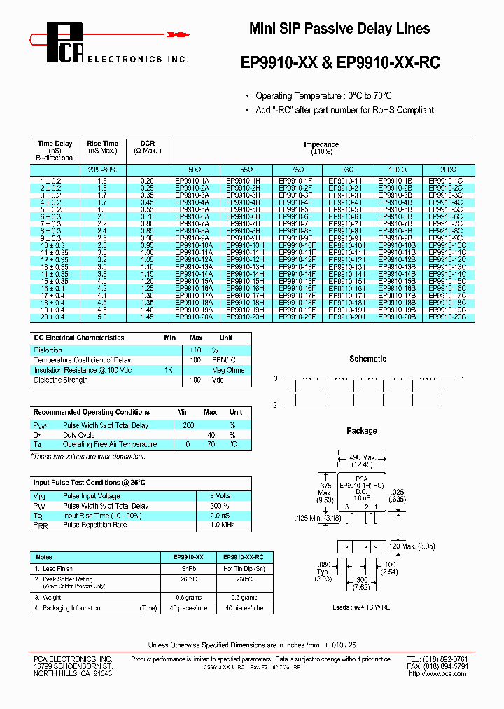 EP9910-XX_4133097.PDF Datasheet