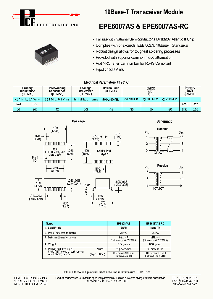 EPE6087AS_4150659.PDF Datasheet