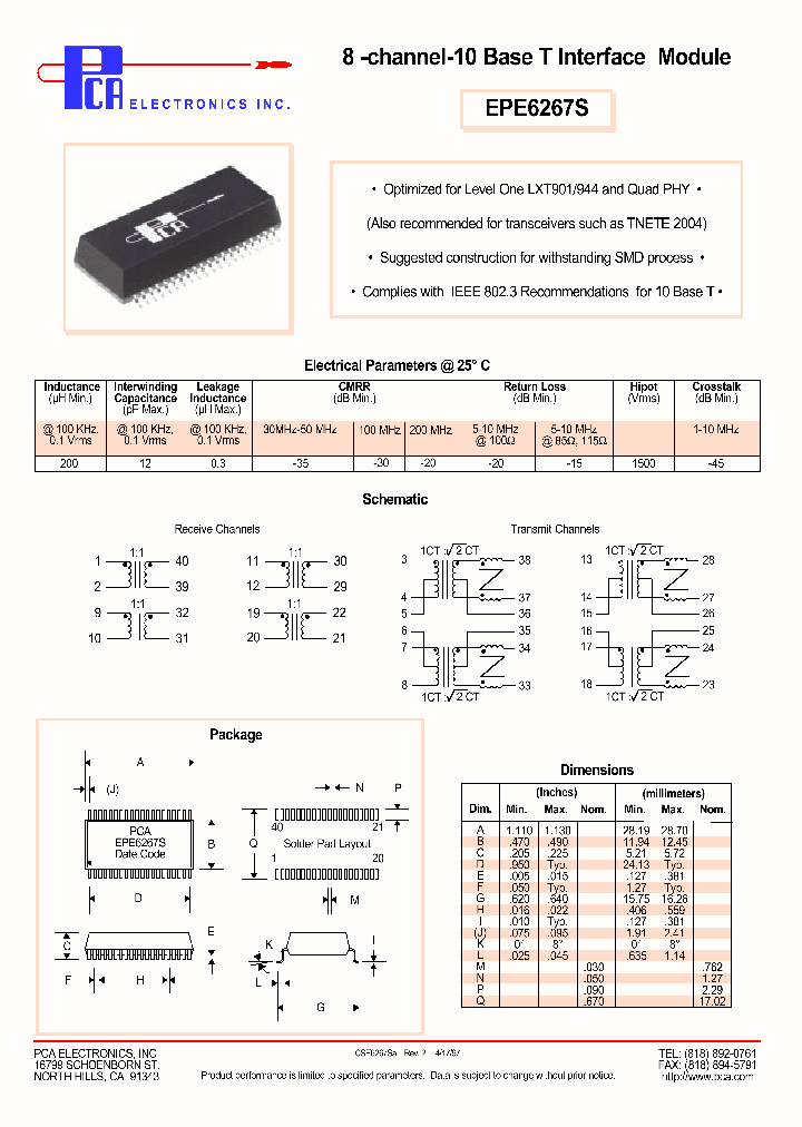 EPE6267S_4148150.PDF Datasheet
