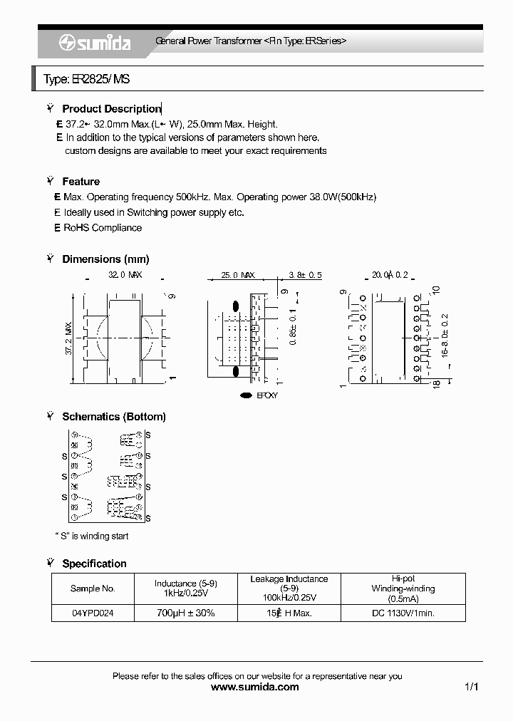 ER2825_4136461.PDF Datasheet