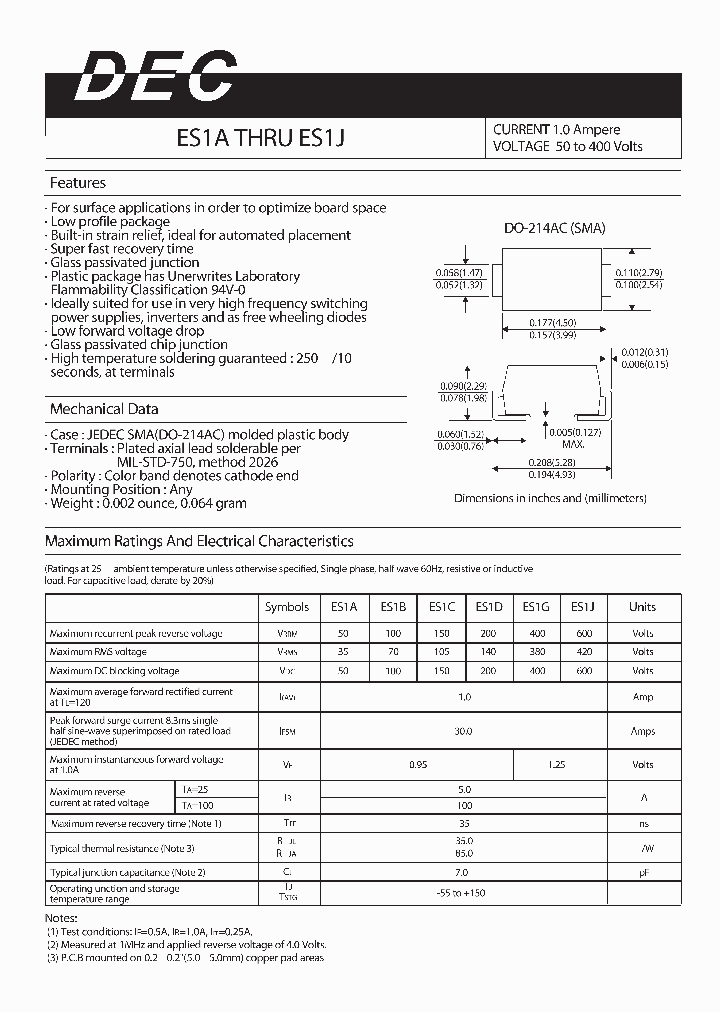 ES1C_4114265.PDF Datasheet
