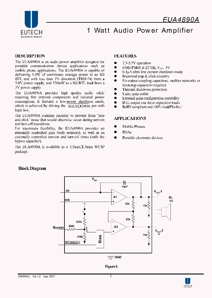 EUA4890AHIR1_4129179.PDF Datasheet