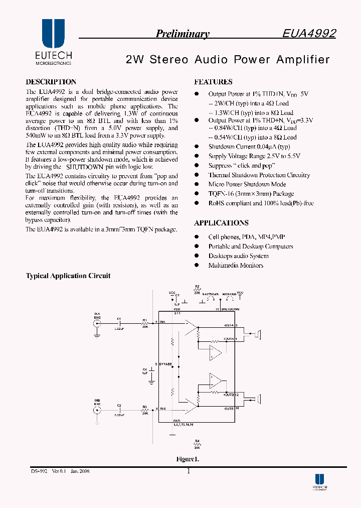 EUA4992JIR1_4129176.PDF Datasheet