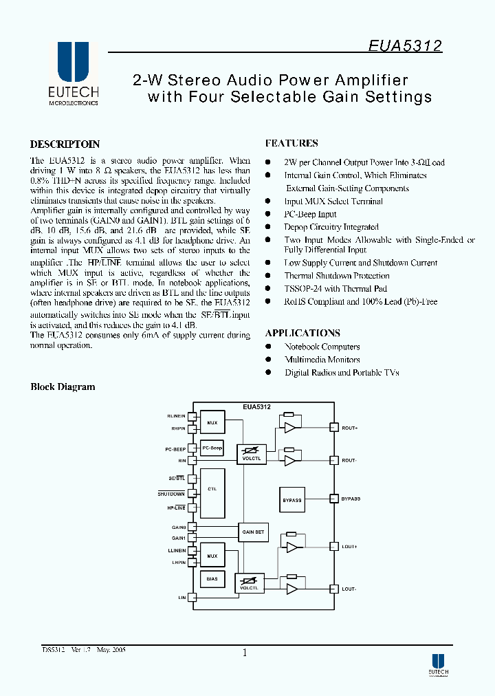 EUA5312QIT0_4129172.PDF Datasheet