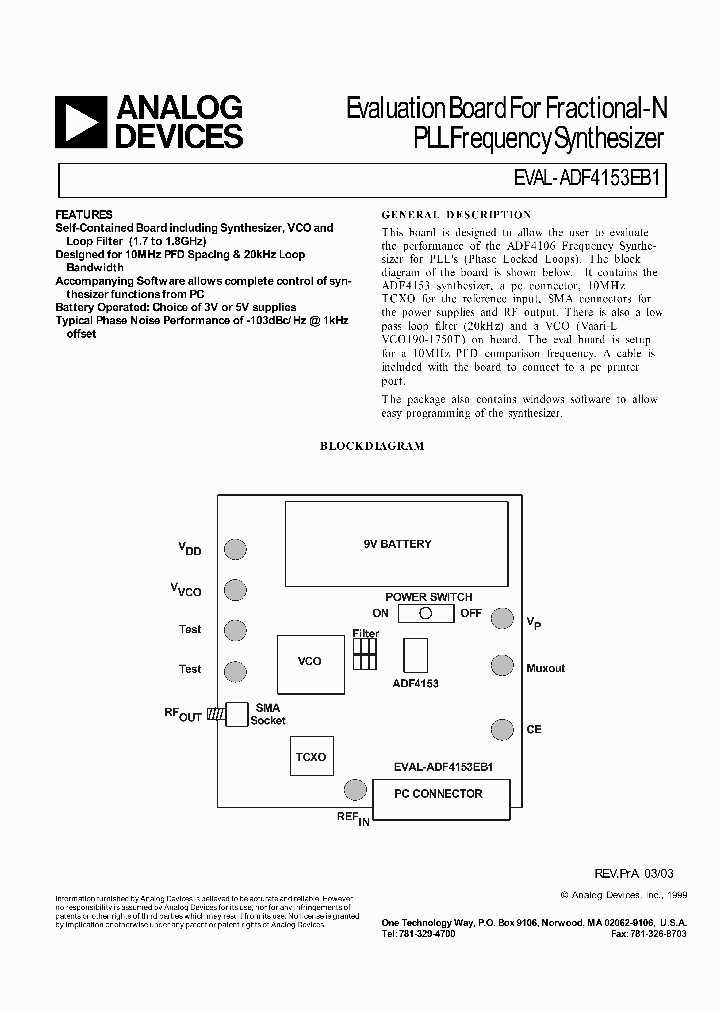 EVAL-ADF4153EB1_4125779.PDF Datasheet