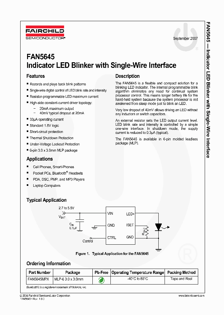 FAN5645MPX_4125774.PDF Datasheet