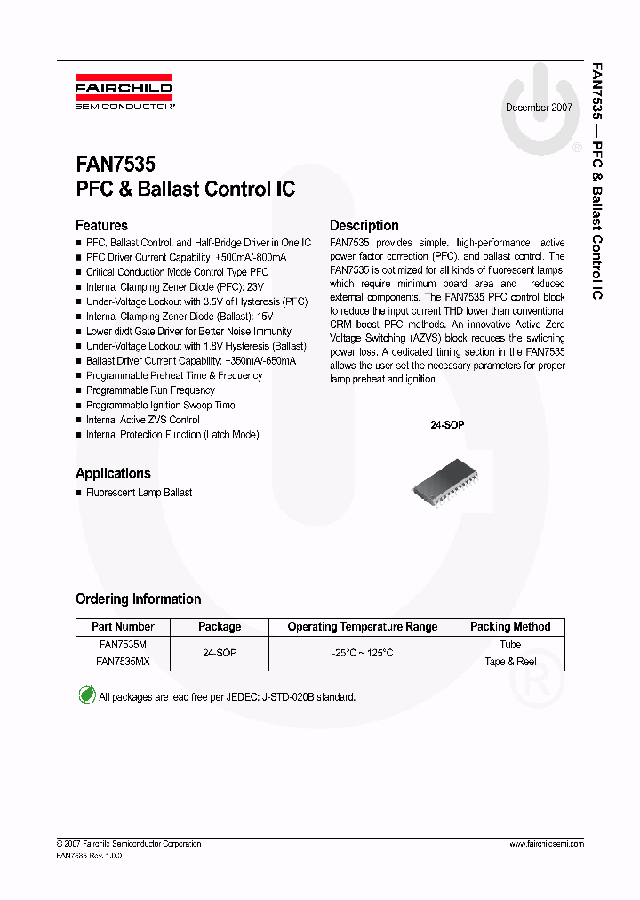 FAN7535M_4132542.PDF Datasheet