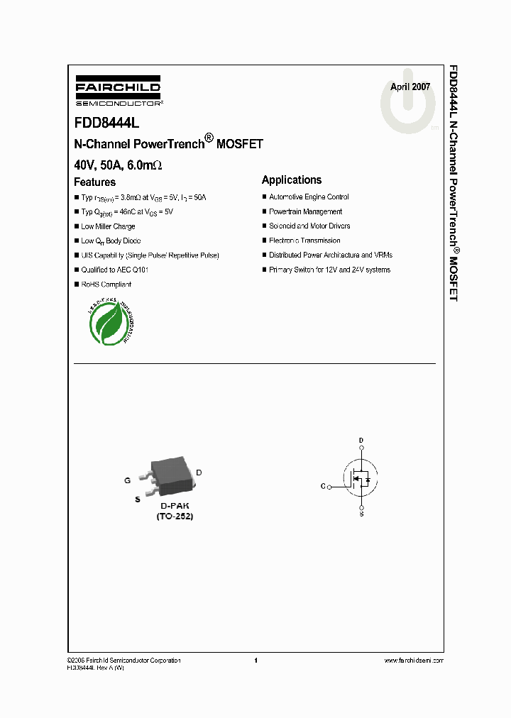 FDD8444L_4115763.PDF Datasheet