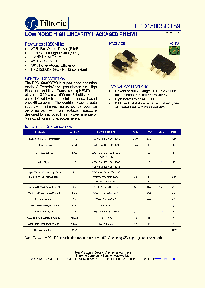 FPD1500SOT89CE_4141688.PDF Datasheet