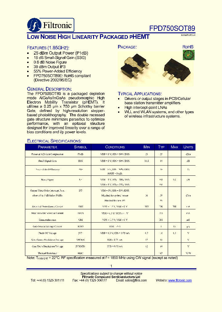 FPD750SOT89CE_4139901.PDF Datasheet