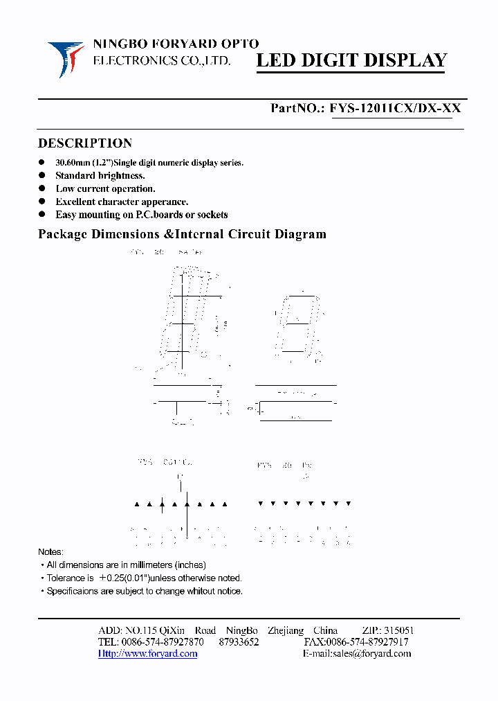 FYS-12011DX-0_4139801.PDF Datasheet