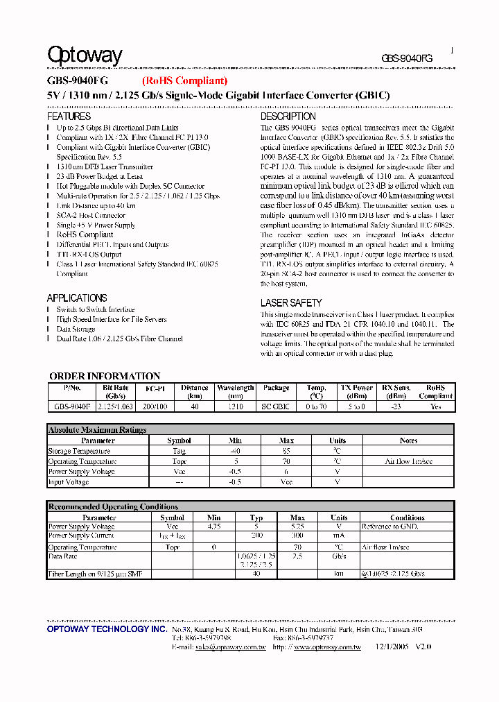 GBS-9040F_4118675.PDF Datasheet