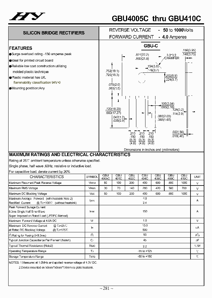 GBU401C_4152772.PDF Datasheet