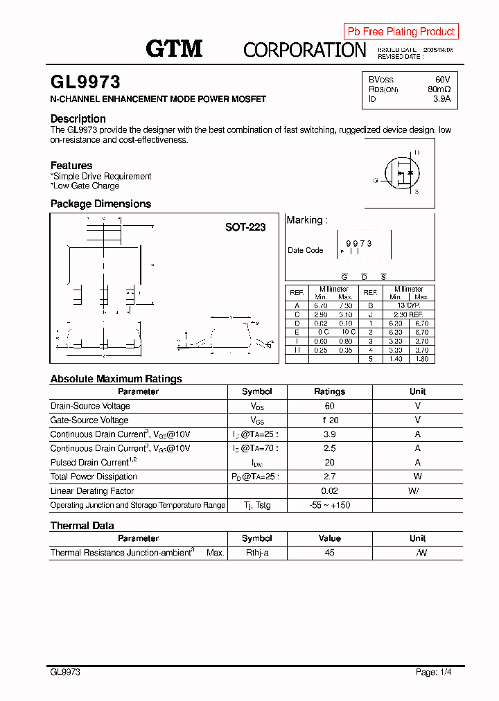 GL9973_4104975.PDF Datasheet