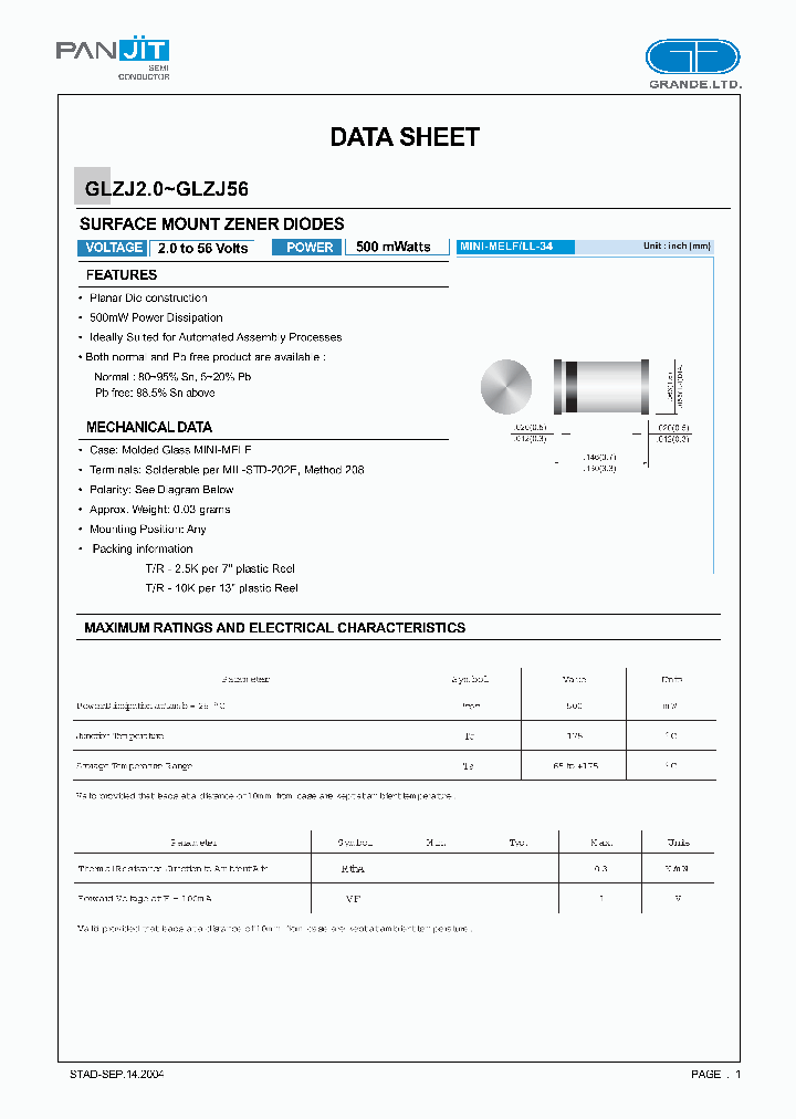 GLZJ15_4116167.PDF Datasheet