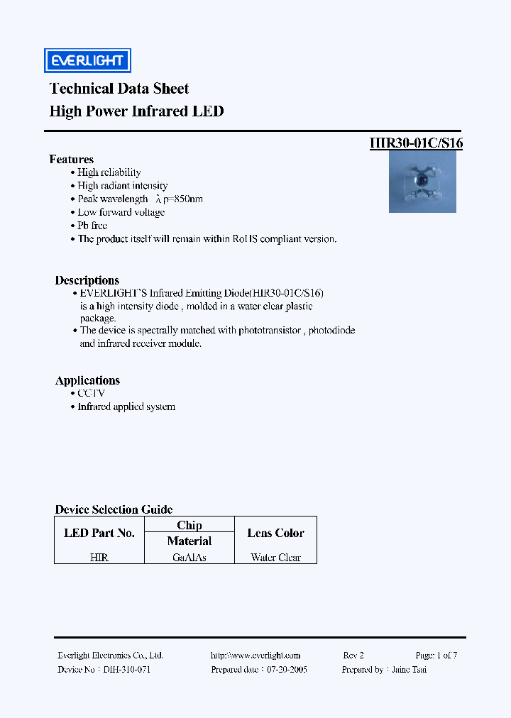 HIR30-01C_4151370.PDF Datasheet