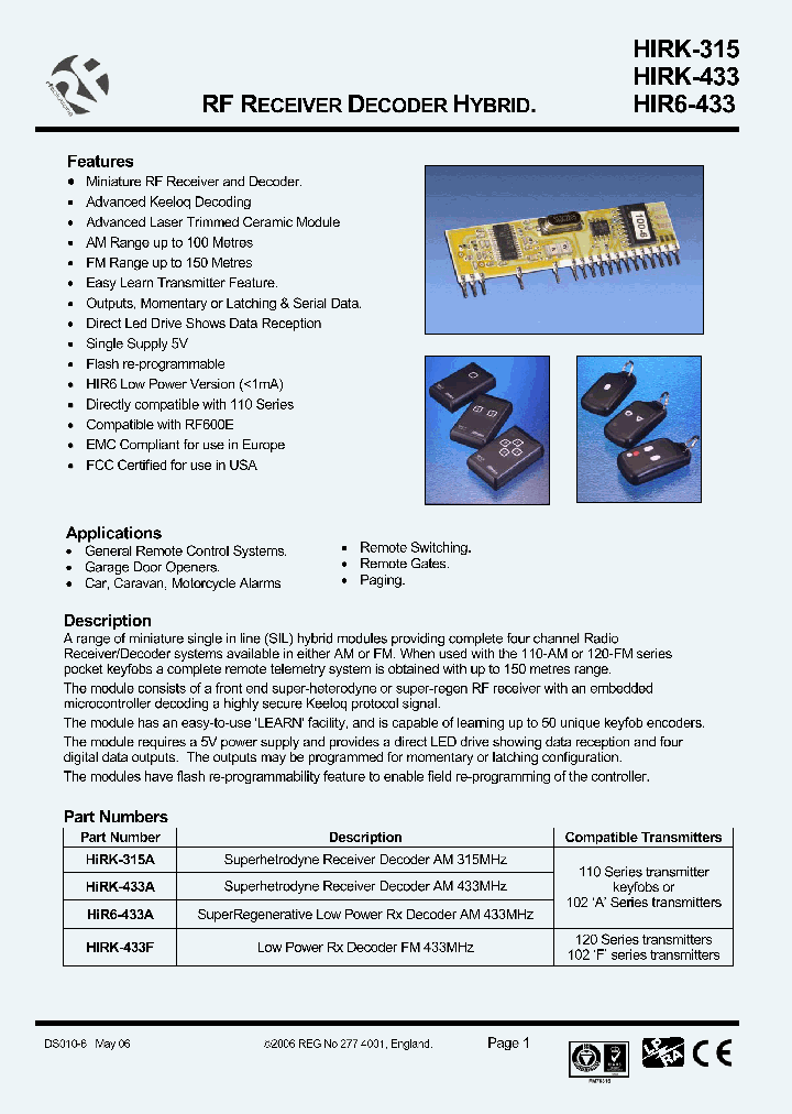 HIR6-433_4144667.PDF Datasheet