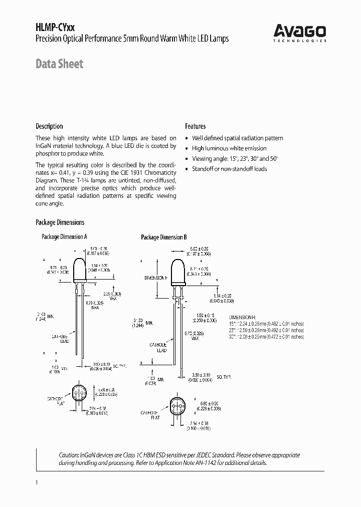 HLMP-CY27-VY0DD_4149735.PDF Datasheet