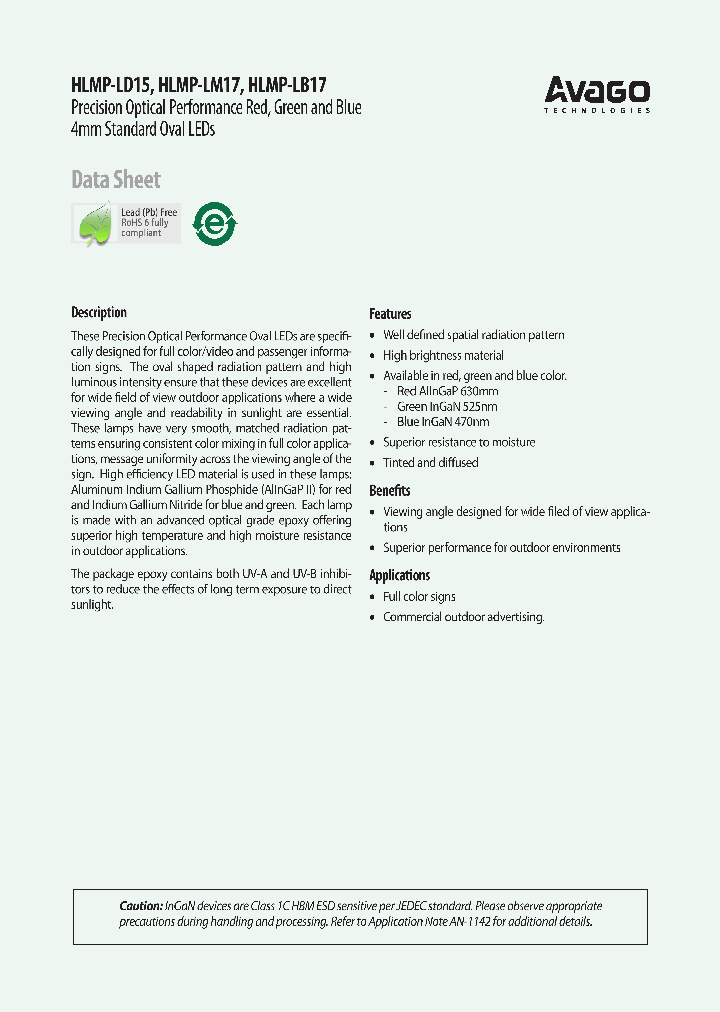 HLMP-LD15-MQTXX_4147734.PDF Datasheet