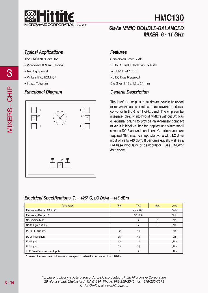 HMC13007_4129018.PDF Datasheet
