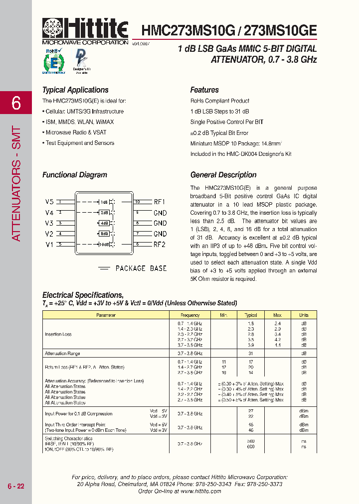 HMC273MS10G07_4138654.PDF Datasheet