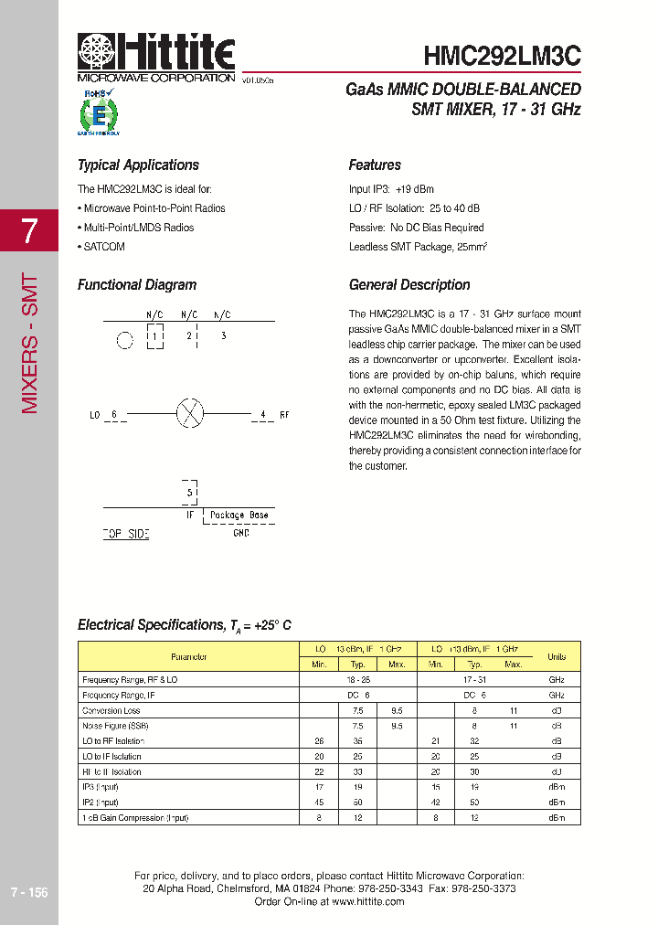 HMC292LM3C06_4138641.PDF Datasheet