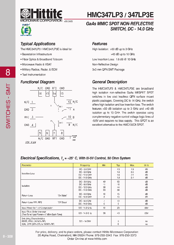 HMC347LP306_4138545.PDF Datasheet