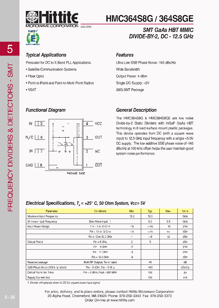 HMC364S8G06_4138408.PDF Datasheet