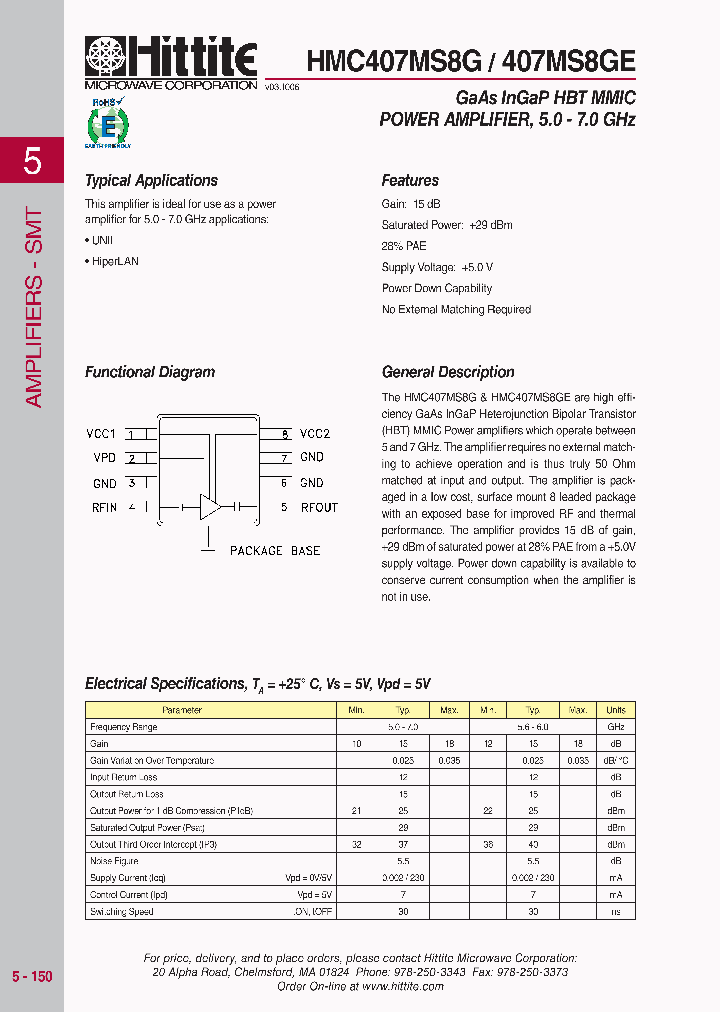 HMC407MS8G07_4138379.PDF Datasheet