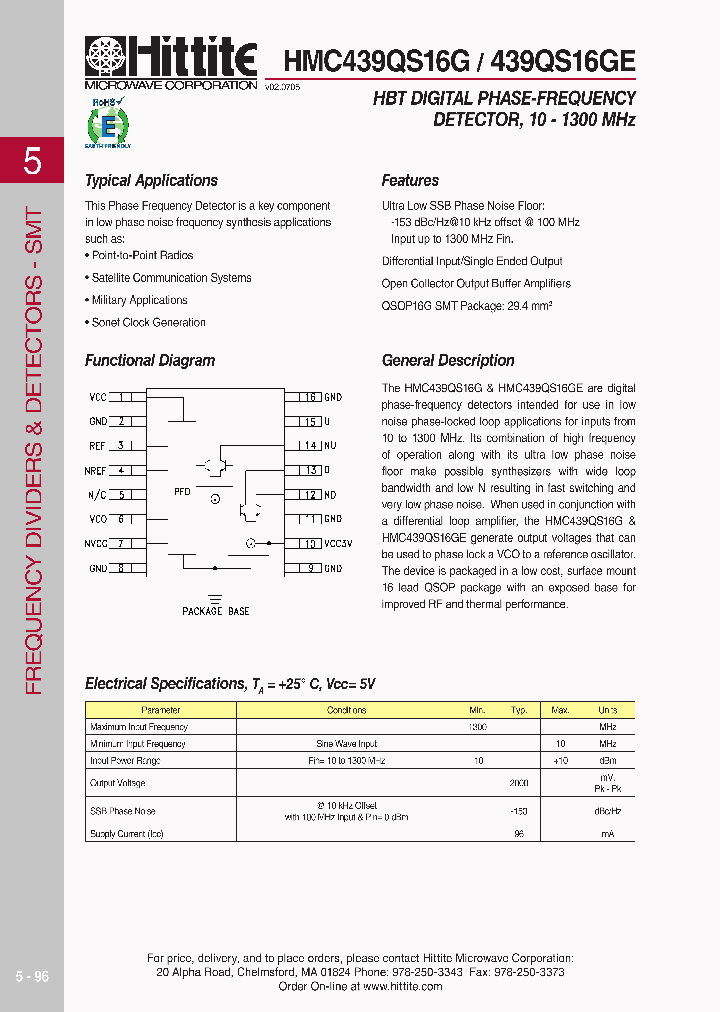 HMC439QS16G06_4138368.PDF Datasheet