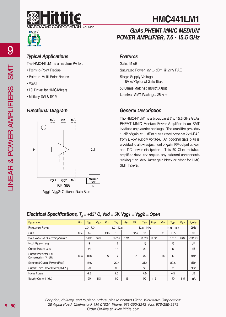 HMC441LM107_4138366.PDF Datasheet