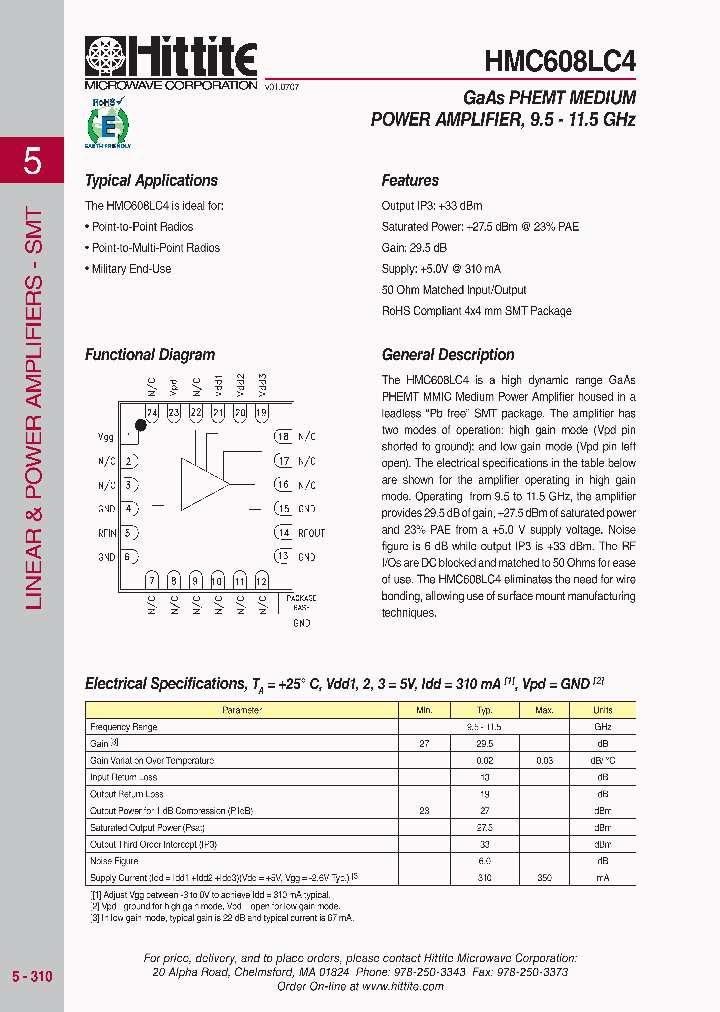 HMC608LC4_4116504.PDF Datasheet