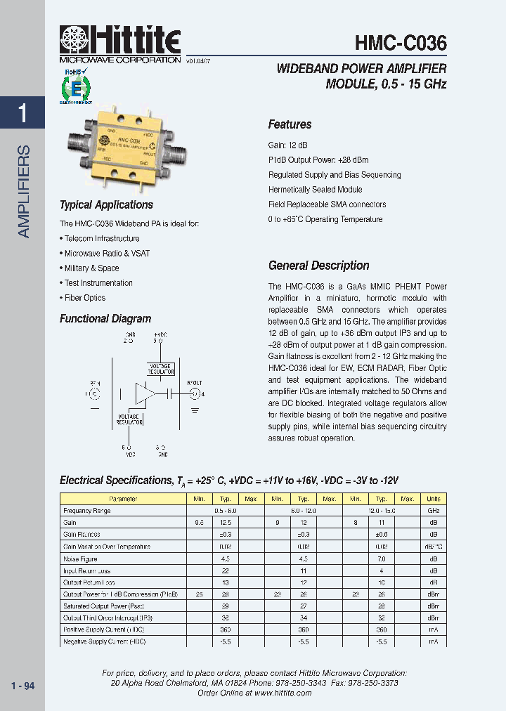 HMC-C036_4123188.PDF Datasheet