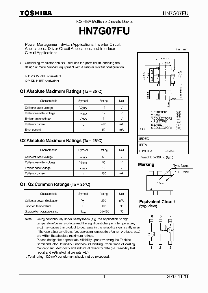 HN7G07FU_4124610.PDF Datasheet
