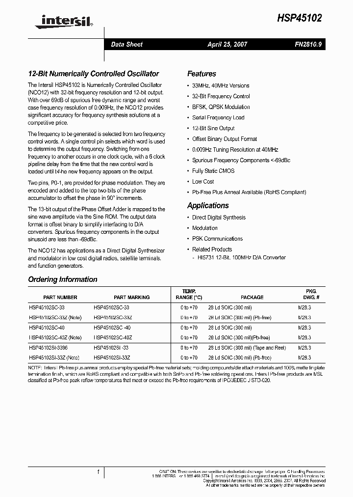 HSP4510207_4138938.PDF Datasheet