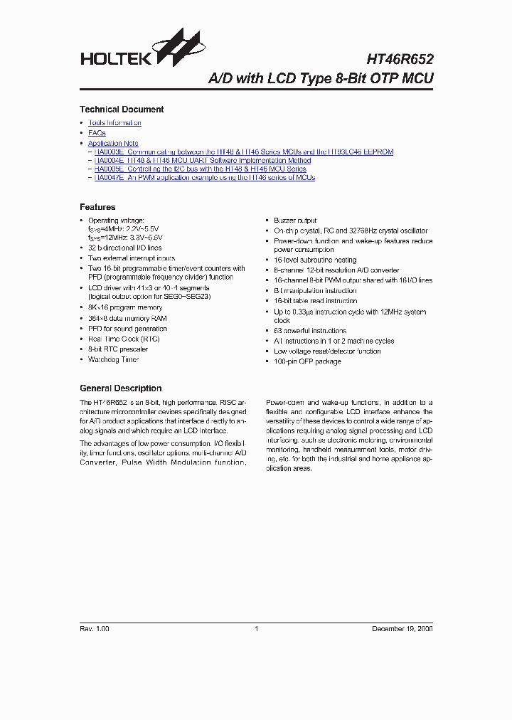 HT46R652_4151146.PDF Datasheet