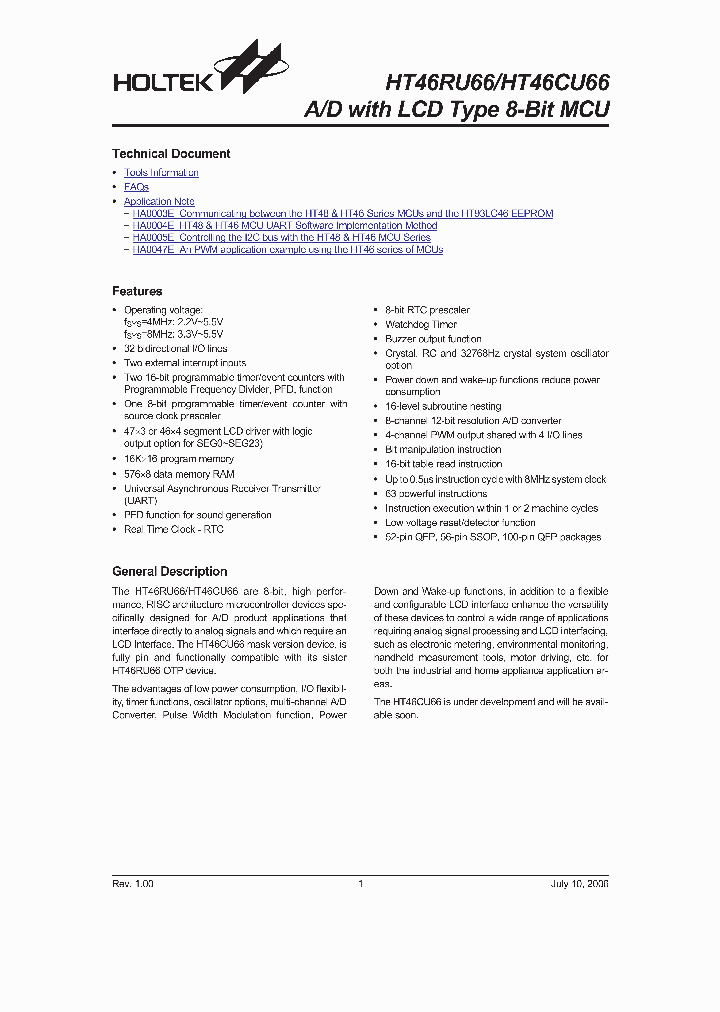 HT46RU66_4102045.PDF Datasheet
