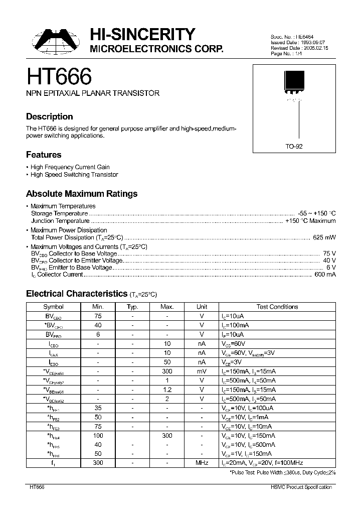HT666_4159445.PDF Datasheet