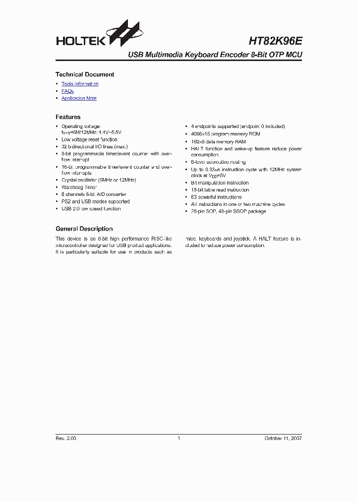 HT82K96E07_4102870.PDF Datasheet