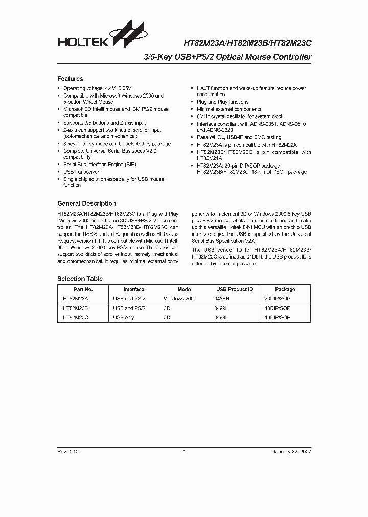 HT82M23A_4111927.PDF Datasheet