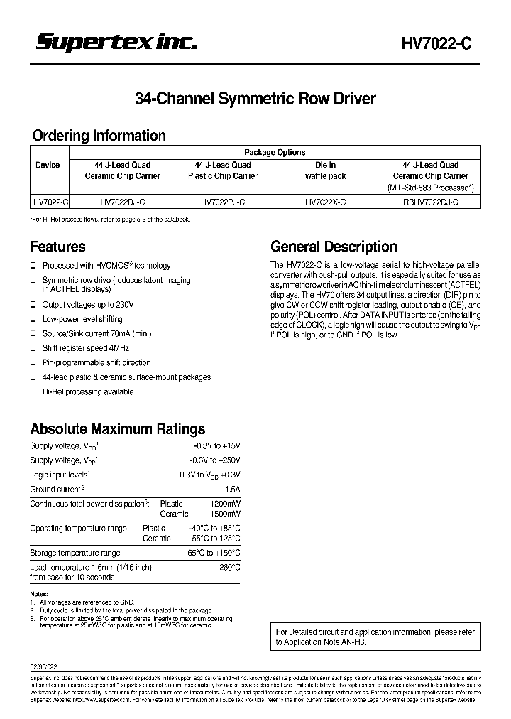 HV7022-C07_4124108.PDF Datasheet