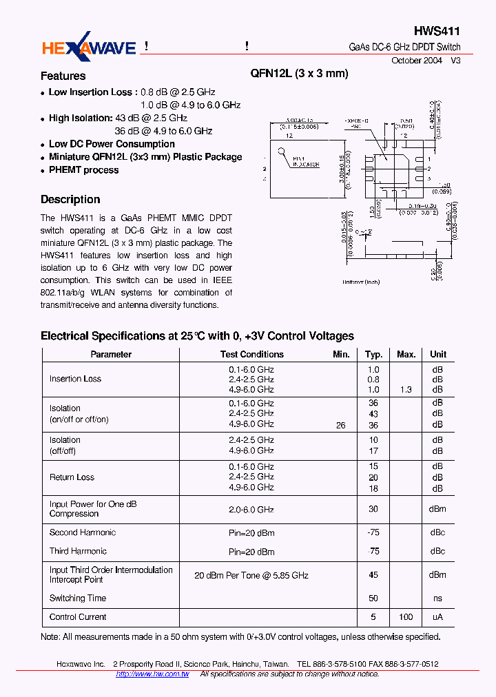 HWS411_4140211.PDF Datasheet