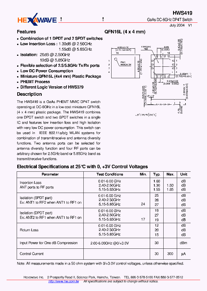 HWS419_4140217.PDF Datasheet